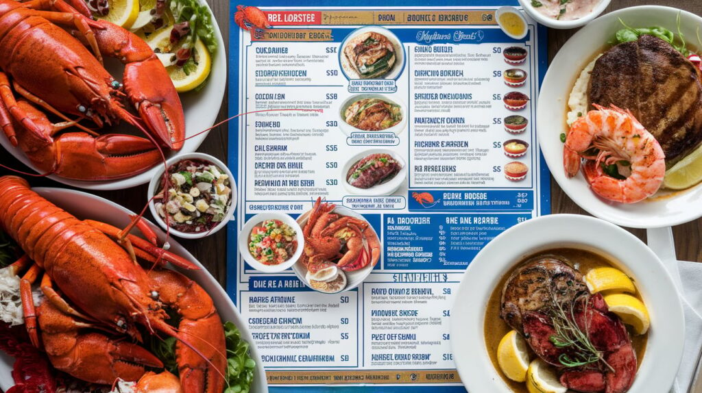 Red Lobster  Lunch Menu