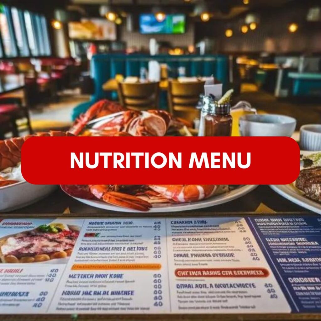 Red Lobster Nutrition Menu